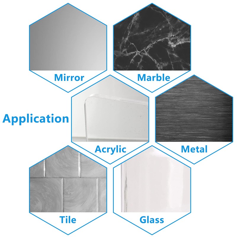 Piutouyar 12Pcs Suction Cup with Ring 2"/50mm Clear Key Ring