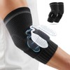 CAMBIVO Tennis Elbow Brace with Dual Gel Pads, Adjustable Forearm