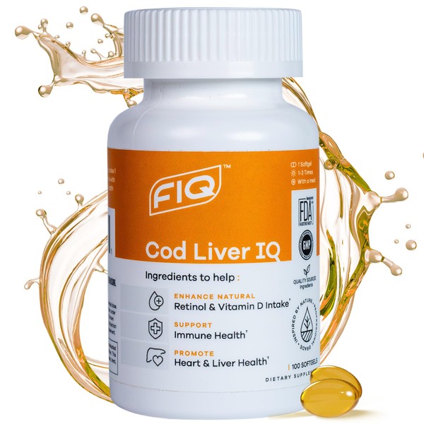Formula IQ - Cod Liver IQ: Cod Liver Oil Supplements