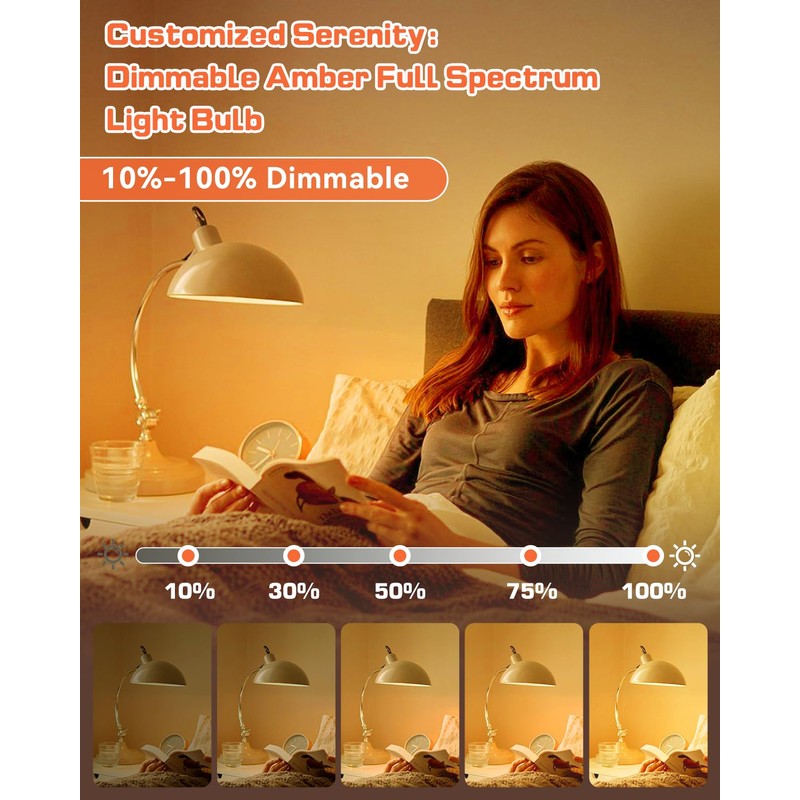 Neporal MagicGlow Rechargeable Light Bulbs with Remote – Battery Operated,