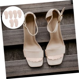 Baluue 15pairs Replaceable Forefoot Pads for Shoes Breathable Comfortable Foot Pads Skid Men Women Insoles