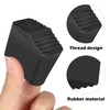 BESPORTBLE Pack of 4 Non-Slip Ladder Feet - Sturdy Rubber