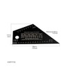 Alnicov Guitar String Action Gauge String Height Ruler Fret Rocker