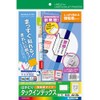 Kokuyo KPC-T693W Label Stickers, Tuck Index, 72 Sides, 20 Sheets,