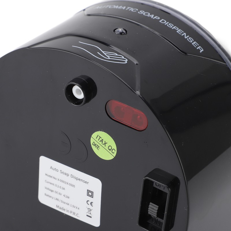 600ML Automatic Wall Mounted Soap Dispenser Intelligent Electric Wall Mount