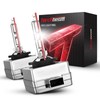 Torchbeam D1S HID Bulbs, 6000K Cool White, 150% Lighting Distance,