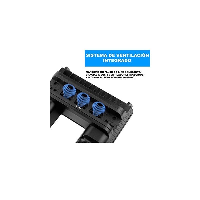 Vimi Base Enfriadora P4 Normal Pro Slim Carga Controles