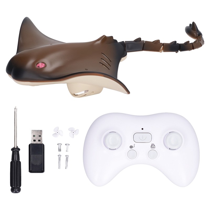 Simulation Devil Fish 18005 2.4G Remote Control Boat Waterproof Electric