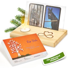 Picture holder, card holder (for you, wooden tree)