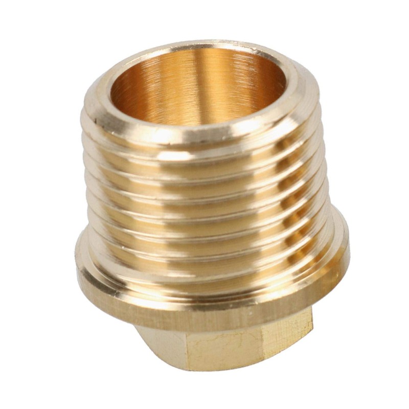 AB Tools Universal Brass Boat Drain Plug Speedboat Rib Garboard