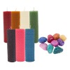 CEB Kit Velas De Miel Wicca 7 Chakras + 100