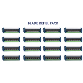 Wilkinson Sword Protector 3 - Pack of 16 Refills of 3 Razor Blades for Men, Conditioning Band with Aloe Vera