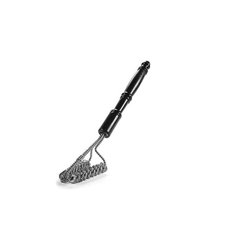 Brushtech Double Helix Safety Flat-Top Griddle Brush - Non-Toxic Grill