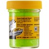 Berkley PowerBait Glitter Trout Bait, Chartreuse, Fishing Dough Bait, Scent