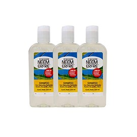 Shampoo Natural Herbal Limpieza Profunda de Romero Manzanilla Neem-Vegano Biodegradable-Sin quimicos Parabenos Petrolatos-Para toda la familia bienestar NEEM ERFRE (Romero y Manzanilla, Paq de 3)