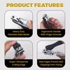 Easy Nail Clippers Toenail Convenient Grip 360 for Senior for