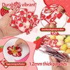 Letter Patches Self-Adhesive for Girls Backpack: Kingsow 64Pcs Strawberry Patch