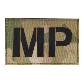 Patch Shop Dongri A0462 Velcro Patch Patch Military Police MP Military Airsoft Game (Multicam)