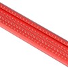 AKNgoes Woodworking Scriber T-Square Ruler 8in with Thoughtful Support Lips,