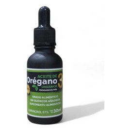 3 Pz Aceite De Orégano Orgánico 30ml Alto En Carvacrol Timol