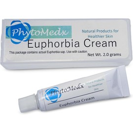 PhytoMedx - Euphorbia Skin Care Cream, Radium Weed, Exclusive Source of Euphorbia Sap formulated into an Easy-to-Use Skin Care Spot Cream for Sun-Damaged Skin, 2.0 g