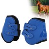 2Pcs PU Neoprene Leg Horse Boots Horse Leg Brace Guards