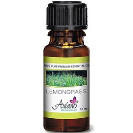 Lemongrass Essential Oil - 100% Undiluted by Aviano Botanicals (10 ml)
