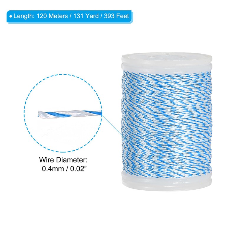 PATIKIL Archery Bow String Serving Thread 131 Yard/120M, 0.02" /