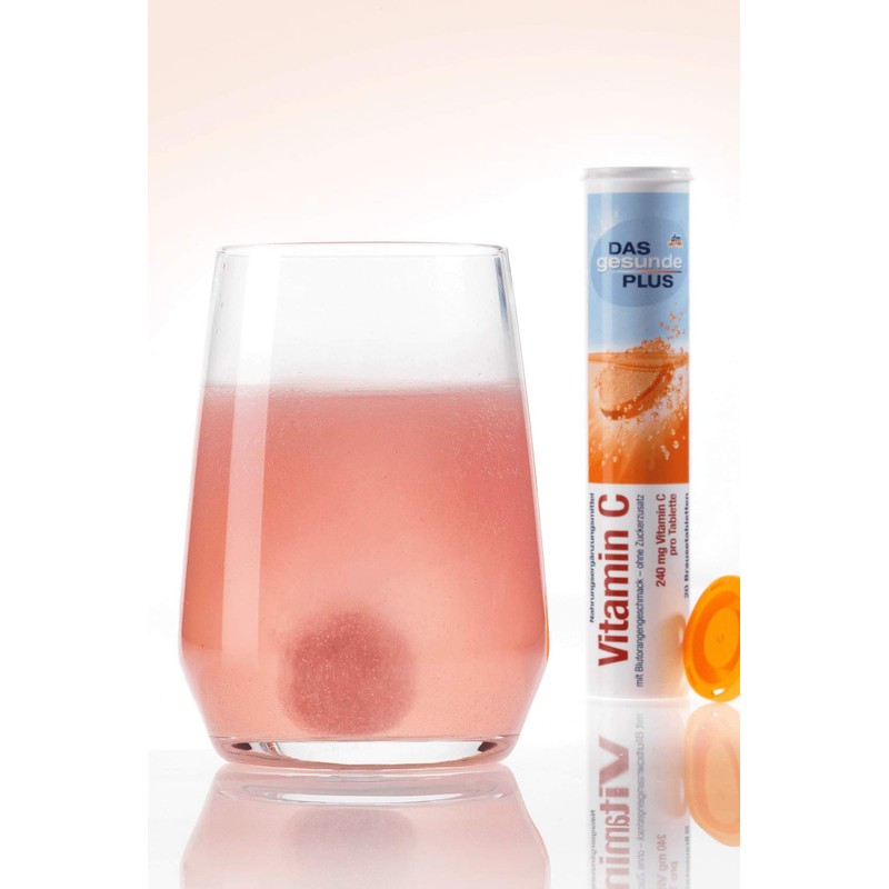 Mivolis Vitamin C effervescent Tablets - Dietary Supplements 4 Packs