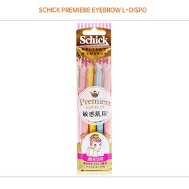 Other SCHICK Premiere Eyebrow Razor L-Dispo 4ea