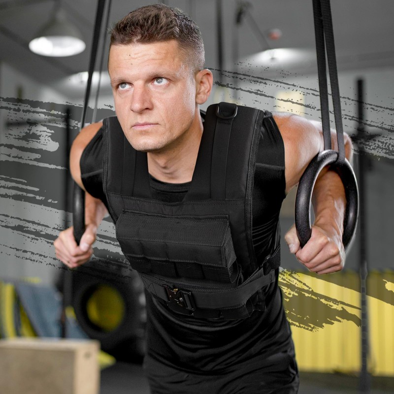 Weighted Vest Men 26lbs | 35lbs | 45lbs, Weighted Workout