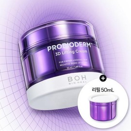 Biohealbo 2통용량 프로바이오덤 3D 리프팅 크림 50ml+50ml 2 Bottles Probioderm 3D Lifting Cream 50ml + 50ml
