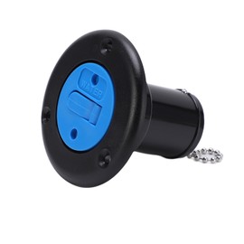 Boat Water Filler Yacht Fittings ABS Deck Water Filler Cap Fill Hatch Inlet for Marine Boat Yacht RVABS Black