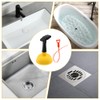 Sink Plunger with Drain Clog Remover, Mini Plunger with Short
