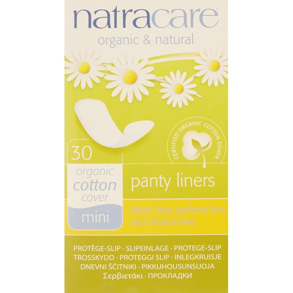 Natracare Mini Pant Liner, 30 Count (Pack of 10)