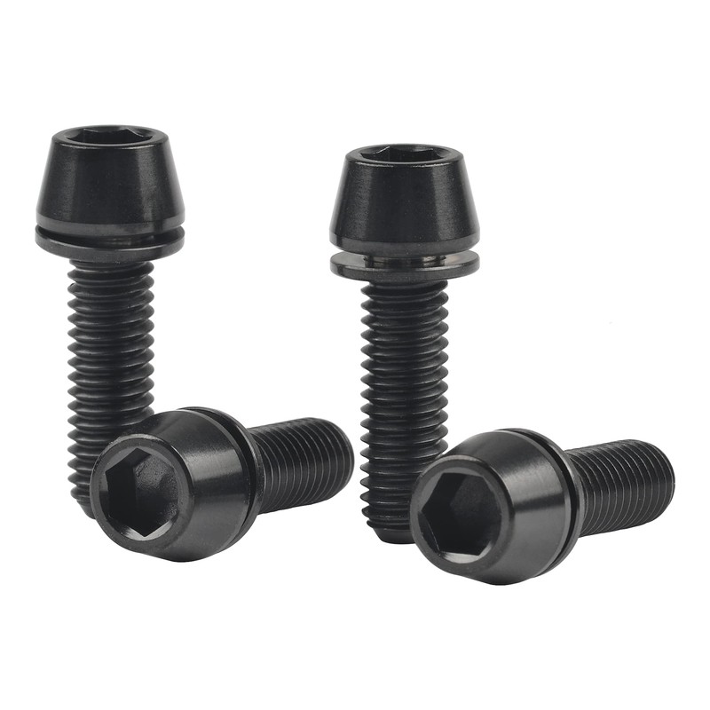 Wanyifa Titanium M6x16 18 20mm Hex Tapered Head for Bicycle