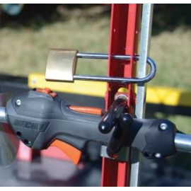 JUNGLE JIM'S 2 TRIMMER TRAILER RACK SYSTEM HOLD 2 TRIMMERS 2TR New in Box