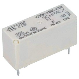 Schrack Relay MSR V23061-A1005-A302 12V DC Max 250V/8A Miniature High Current U Coil
