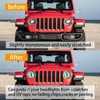 Vyqloren Beast Eyes Headlight Decals, 3D Round Stickers and Decals
