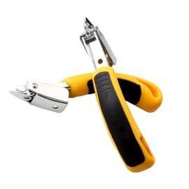 Yuelulala 2 Pcs Staple Remover Tool Heavy Duty Staple Puller Upholstery Staple Remover for Office School, Indoor and Home Staple (A31-2)