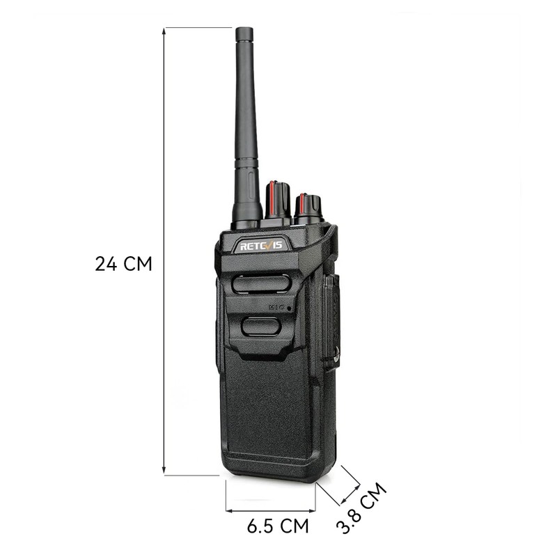 Retevis RT48 IP67 Waterproof Walkie Talkie,Heavy Duty 2 Way Radio