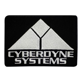 Cyberdyne Systems Logo Patch Iron On Sew On Embroidered Patch Badge Applique for Clothes Shirts Jeans etc