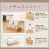 Lunache ショップカードスタンド 名刺スタンド カードホルダー 大理石 木製 受付 サロン 応接室 店舗