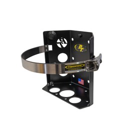 Power Tank - 5 lb LP Propane Tank Holder 8 Inch Cylinder Mounting Bracket for Truck Bed, Car, RV, Boat