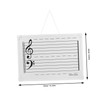 Operitacx Whiteboard Music Staff Boys and Girls Whiteboard Magnetic Erasable