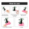 9PCS Witch Theme Party Decorations – Pink and Green Birthday