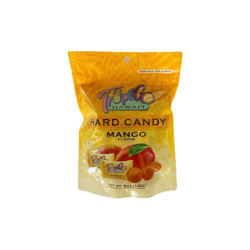 TropiGo Hawaii Tropical Hard Candy (Mango)