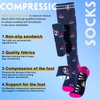 bropite Compression Socks for Women & Men-6 Pairs 20-30mmhg Support