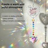 Sister Gifts from Sister,Birthday Gifts for Women Friend Crystal Suncatcher