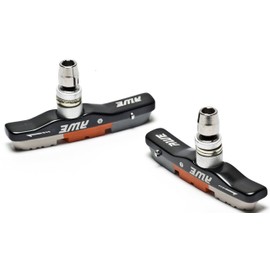 AWE® Triple Contour Alloy V Brake Pads with FREE Spare Pads worth £9.99* Grey/Orange/White 72mm